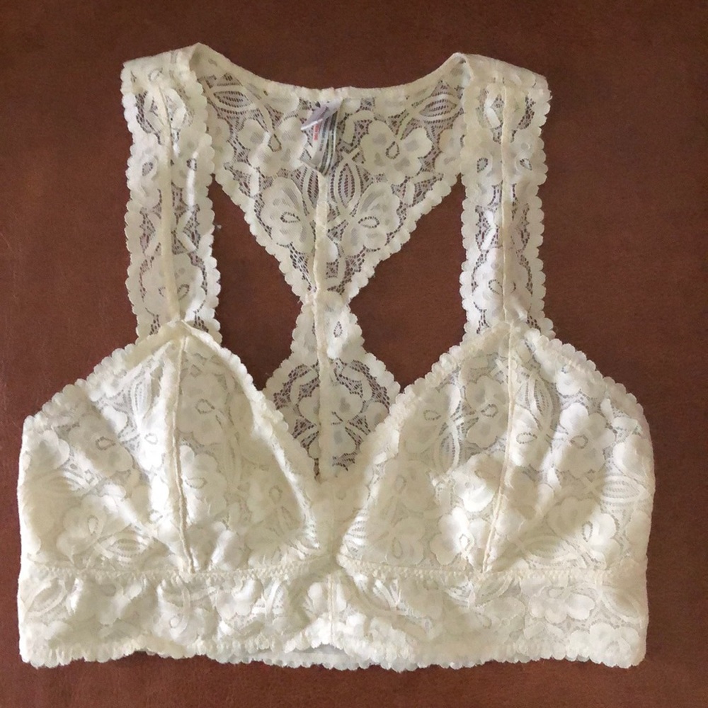 Free People lace bralette